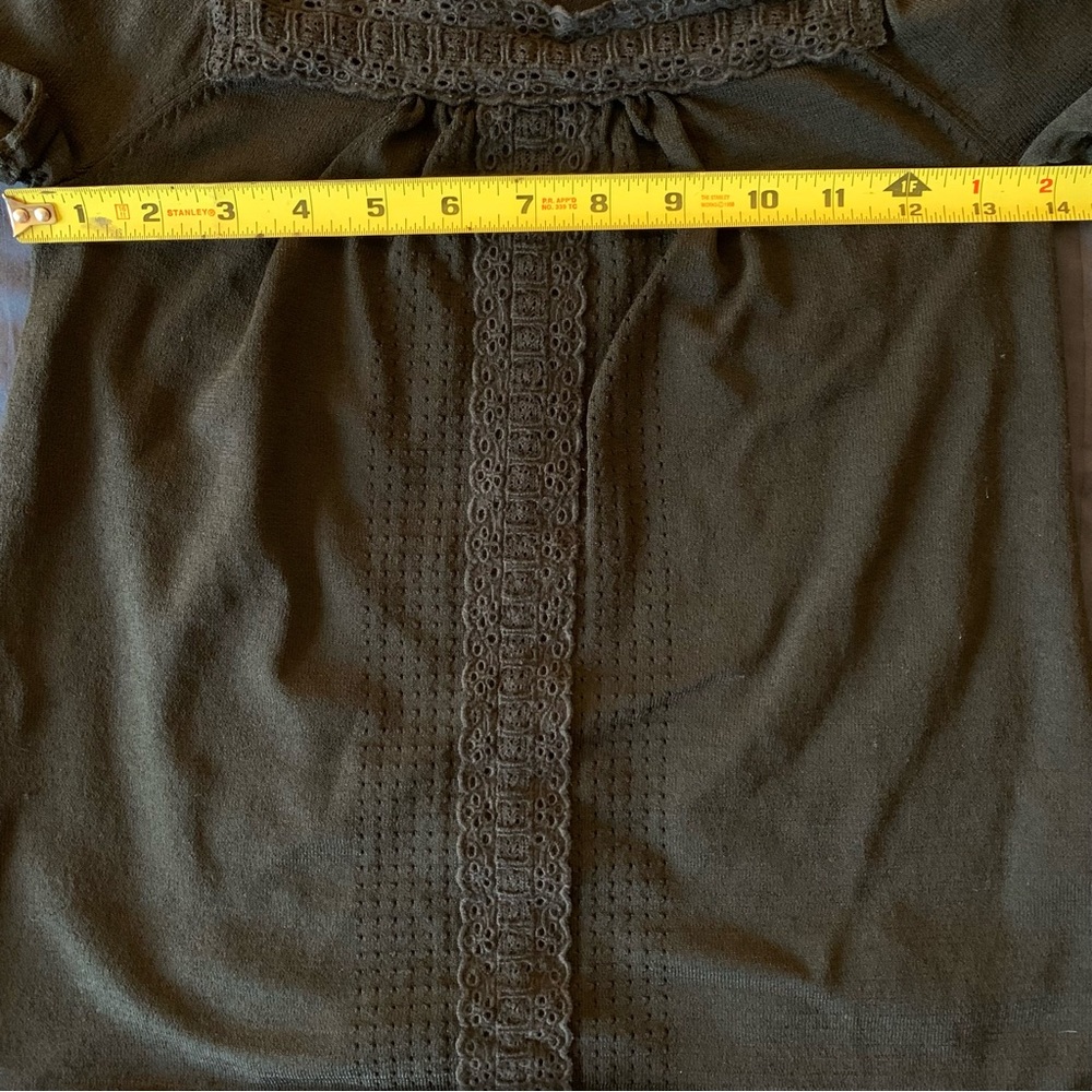 Loft Black Top Size XS - Picture 3 of 5